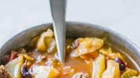 One Pot Hamburger Cabbage Soup One Pot Hamburger Cabbage Soup