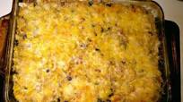 Quinoa and rice enchilada casserole Quinoa and rice enchilada casserole
