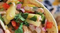 Caramelized Pork Tacos with Mango Salsa and Chili Mayo Caramelized Pork Tacos with Mango Salsa and Chili Mayo