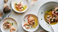 Shrimp Bathed in Olive Oil and Lemon Shrimp Bathed in Olive Oil and Lemon