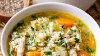 Instant Pot Chicken and Cauliflower Rice Soup (Low Carb) Instant Pot Chicken and Cauliflower Rice Soup (Low Carb)