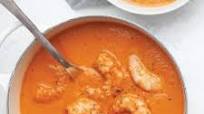 Creamy Tomato Soup with Shrimp Creamy Tomato Soup with Shrimp