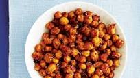 Garbanzos tostados. Un snack saludable y muy sabroso Garbanzos tostados. Un snack saludable y muy sabroso