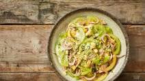 Khayan chin thi thoke – Burmese green tomato salad Khayan chin thi thoke – Burmese green tomato salad