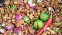 Pork Belly Sisig Pork Belly Sisig