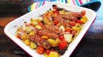 Seriously Simple Sausage & Bacon Traybake Seriously Simple Sausage & Bacon Traybake
