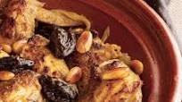 Chicken Tagine with Prunes and Almonds in the Style of the Rif Mountains Chicken Tagine with Prunes and Almonds in the Style of the Rif Mountains