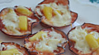 Low Carb Hawaiian Pizza Bites Low Carb Hawaiian Pizza Bites