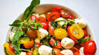 Cherry Tomato Caprese Salad Cherry Tomato Caprese Salad