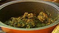 Goat and spinach stew (Nigerian) Goat and spinach stew (Nigerian)