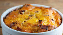 Cheesy Bacon Bread Pudding Cheesy Bacon Bread Pudding