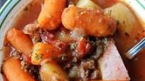 Healthy Instant Pot Hamburger Soup (Whole 30) Healthy Instant Pot Hamburger Soup (Whole 30)