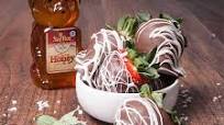 Honey Chocolate-Covered Strawberries Honey Chocolate-Covered Strawberries