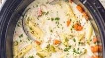Creamy Crockpot Chicken Noodle Soup Creamy Crockpot Chicken Noodle Soup