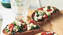 Pesto Bruschetta Pesto Bruschetta