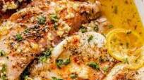 GARLIC BUTTER OVEN BAKED TILAPIA GARLIC BUTTER OVEN BAKED TILAPIA