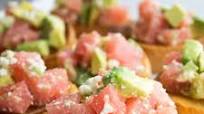 Watermelon & Avocado Bruschetta Watermelon & Avocado Bruschetta