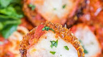Crispy Air Fryer Eggplant Parmesan Crispy Air Fryer Eggplant Parmesan