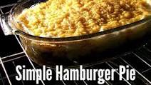 Simple Hamburger Pie Simple Hamburger Pie