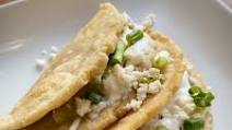 Vegetarian chalupas Vegetarian chalupas