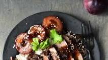 Slow-roasted duck breast with plum sauce Slow-roasted duck breast with plum sauce
