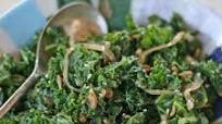 The Very Best Vegan Kale Caesar Salad with Pumpkin Seeds and Caramelized Onions The Very Best Vegan Kale Caesar Salad with Pumpkin Seeds and Caramelized Onions