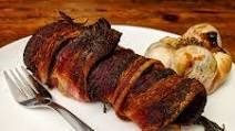 Air Fryer Bacon Wrapped Pork Tenderloin Air Fryer Bacon Wrapped Pork Tenderloin