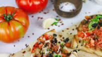 Parmesan Bruschetta and Balsamic Glaze Parmesan Bruschetta and Balsamic Glaze
