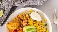Burrito Bowl With Cilantro Lime Rice, Sofritas, And Fajita Veggies Burrito Bowl With Cilantro Lime Rice, Sofritas, And Fajita Veggies
