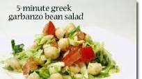 5-Minute Greek Garbanzo Bean Salad 5-Minute Greek Garbanzo Bean Salad