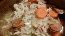 Recipe of Perfect Chicken rice soup Portuguese style Recipe of Perfect Chicken rice soup Portuguese style