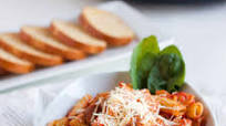 Crock Pot Baked Pasta with Meatballs Crock Pot Baked Pasta with Meatballs