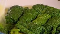 Pork-stuffed cabbage leaves Pork-stuffed cabbage leaves