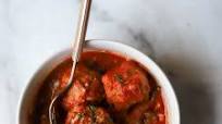 Slow Cooker Italian Chicken Meatballs Slow Cooker Italian Chicken Meatballs