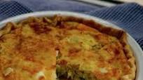 Crab and Spinach Quiche Crab and Spinach Quiche