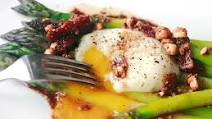 The Food Lab's Micro-Steamed Asparagus With Poached Egg and Walnut Vinaigrette Recipe The Food Lab's Micro-Steamed Asparagus With Poached Egg and Walnut Vinaigrette Recipe