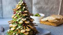 Cheese and Crackers Christmas Tree Cheese and Crackers Christmas Tree