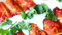 Shrimp Enchiladas with Hatch Chile Sauce Shrimp Enchiladas with Hatch Chile Sauce