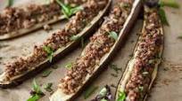 Stuffed Miso Eggplant Recipe Stuffed Miso Eggplant Recipe