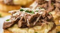 Open-Faced Roast Beef Sandwiches Open-Faced Roast Beef Sandwiches