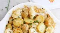 Easy Cheesy Cauliflower and Potato Bake Easy Cheesy Cauliflower and Potato Bake