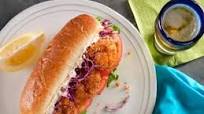 Cajun Shrimp Po' Boys Cajun Shrimp Po' Boys