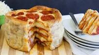 Pepperoni Pizza Cake Pepperoni Pizza Cake