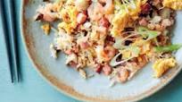 Cantonese-Style Ham and Egg Fried Rice Recipe Cantonese-Style Ham and Egg Fried Rice Recipe