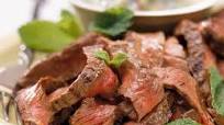 Beef with Cucumber Raita Beef with Cucumber Raita