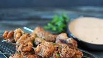 Cajun Grilled Alligator with Comeback Sauce Cajun Grilled Alligator with Comeback Sauce
