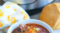 Pressure Cooker Beef Pot Pie Soup Pressure Cooker Beef Pot Pie Soup