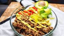 Low-Carb Burger Bowl Low-Carb Burger Bowl