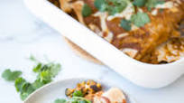 Roasted Ratatouille Vegetable Enchiladas Roasted Ratatouille Vegetable Enchiladas