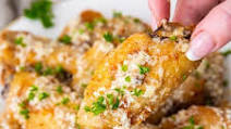 Garlic Parmesan Wings in the Air Fryer Garlic Parmesan Wings in the Air Fryer